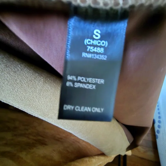 Ambiance Women's Tan Ultra Suede Single Button Trench Coat Size S - Picture 5 of 12